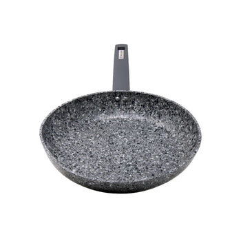 Gray granite marble finish frying pan (8