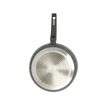 Gray granite marble finish frying pan (9.5