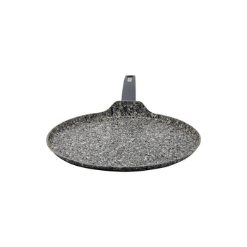 Gray granite marble finish crepe pan (11
