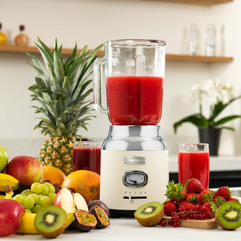 Retro Series Table Blender - White