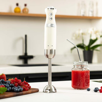 Retro Series Hand Blender - White