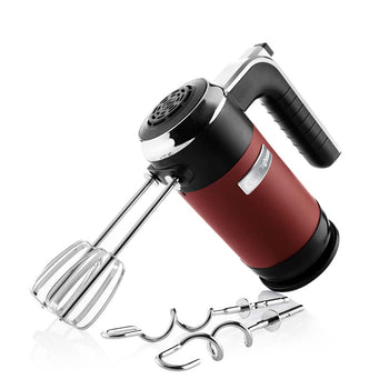 Retro Series Hand Mixer - Red