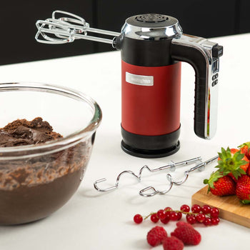 Retro Series Hand Mixer - Red