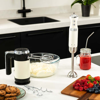 Retro Series Hand Mixer - White
