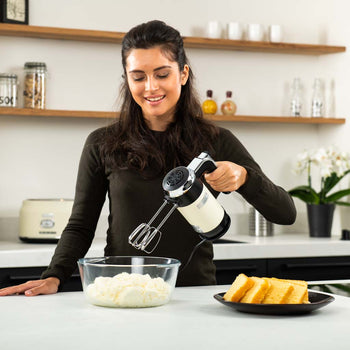 Retro Series Hand Mixer - White