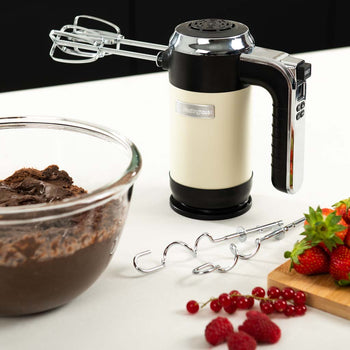 Retro Series Hand Mixer - White