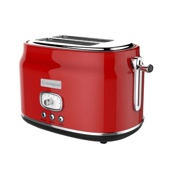 Retro Series 2 Slice Toaster - Red