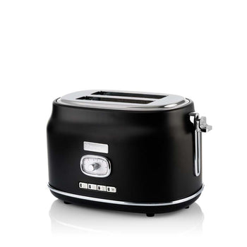 Retro Series 2 Slice Toaster - Black