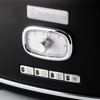 Retro Series 2 Slice Toaster - Black