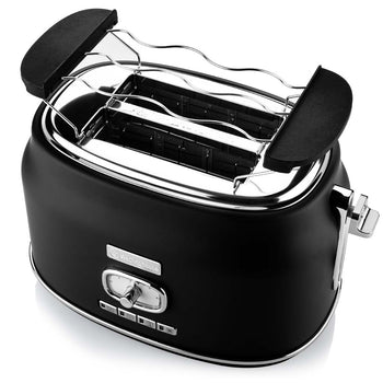 Retro Series 2 Slice Toaster - Black