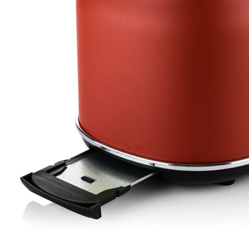 Retro Series 2 Slice Toaster - Red