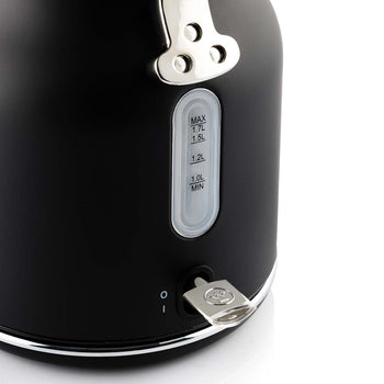 1.7L Retro Series Electric Kettle - Black