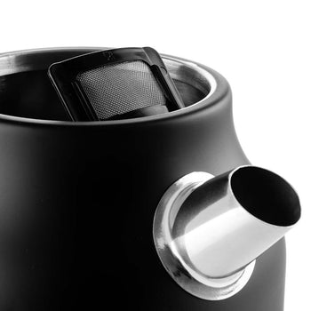 1.7L Retro Series Electric Kettle - Black