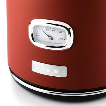1.7L Retro Series Electric Kettle - Red