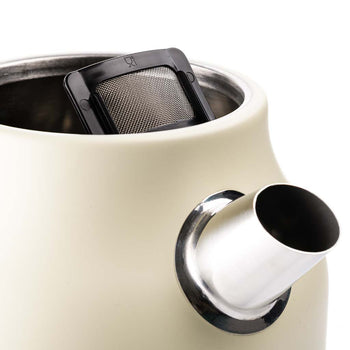 1.7L Retro Series Electric Kettle - White