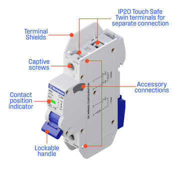 4A Single Pole Miniature Circuit Breaker