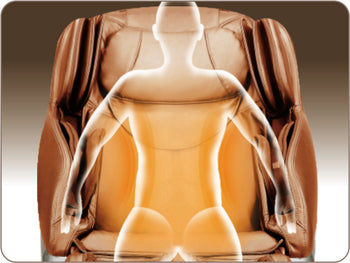 Beige Massage Chair 3000