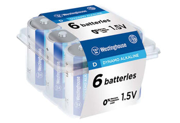 Dynamo Alkaline D 6 pack